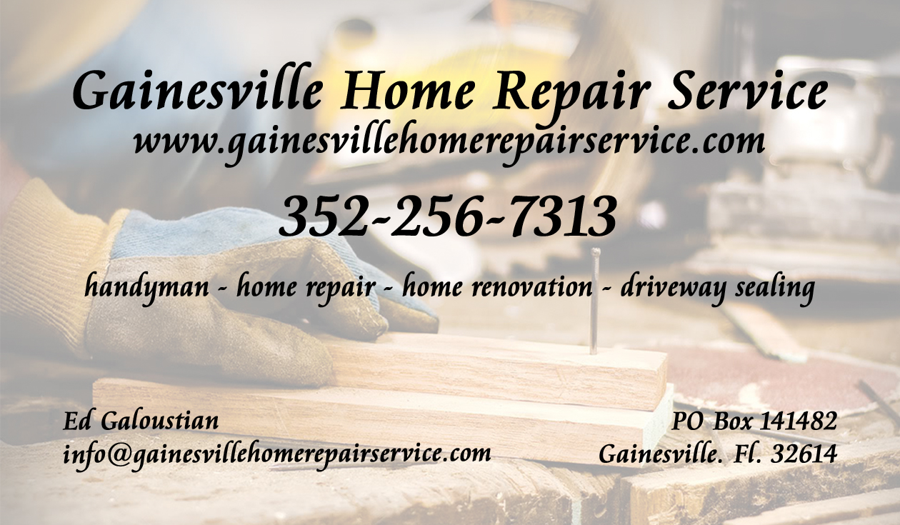 Contact Gainesville Home Repair Service